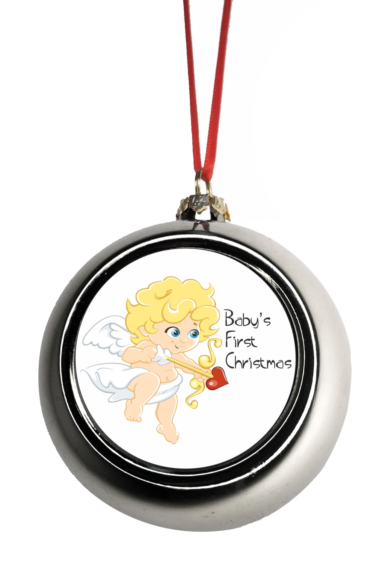 angel baby bauble