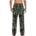 thumbnail image 2 of CROPD Pajama Pants for Men Sleep Lounge Pants Pjs Bottoms with Pockets, 2 of 7
