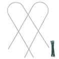 thumbnail image 5 of MLINS 2pcs U-Shaped Plant Trellis with Ties Outdoor Indoor Climbing Flowers Vines Support Garden Plant Climbing Frame for Peony Houseplants, 5 of 6