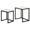 thumbnail image 4 of Evelyn&Zoe Rocco Rectangular Nested Side Table, Blackened Bronze, 4 of 5