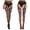 Black, variant on Stockings Thigh High Stockings Silicone Lace Top Stay Up Silky Semi Sheer Pantyhose for Women Hold Up Nylon