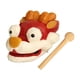 thumbnail image 3 of Tambor de madera con forma de pez, instrumento de relajación con mazo pequeño para niños y adultos dragón, 3 of 9