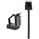 thumbnail image 1 of Grill Cleaning Brushes, 2pcs Grill Brush Grill Cleaning Brush 3 in 1 grill brushes with built-in ste, 1 of 5
