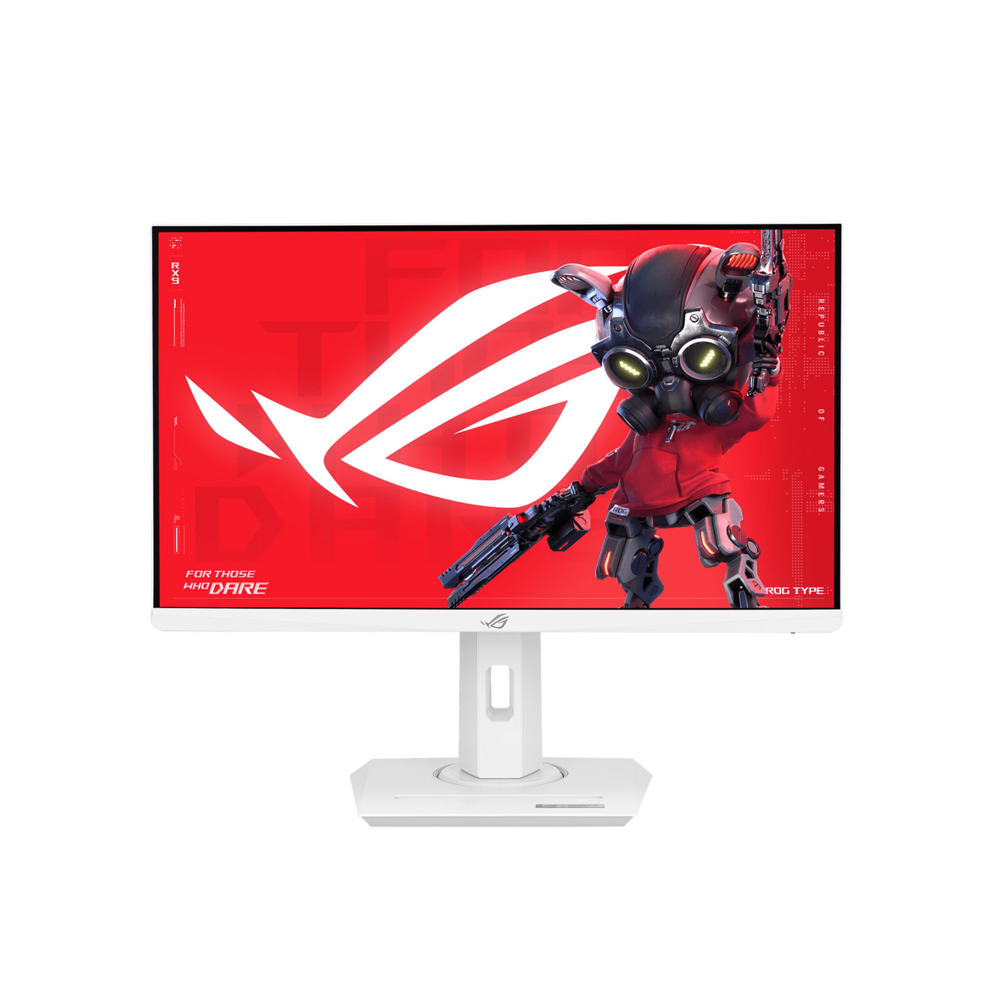 Asus ROG Strix XG259QNG-W 25" Class Full HD Gaming LED Monitor - 16:9 - White - 24.5" Viewable - Fast IPS - LED Backlight - 1920 x 1080 - 16.7 Million Colors - Adaptive Sync/ELMB Sync/FreeSync Prem...