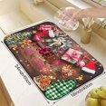 thumbnail image 2 of Merry Xmas Dish Drying Mats Super Absorbent Dish Drainer Rack Pad Non-Slip Drying Mat for Kitchen Counter, 24"x16", 2 of 7