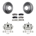 thumbnail image 1 of Transit Auto Rear Disc Brake Caliper Rotors and Semi-Metallic Pads Kit for Car 2010-2022 Toyota 4Runner Lexus GX460 KC8-100371P, 1 of 11