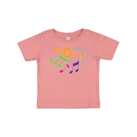 

Inktastic Music Notes Musical Gift Gift Baby Boy or Baby Girl T-Shirt