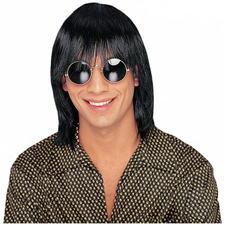 Silly Boy Deluxe Wig Adult Costume Accessory Black