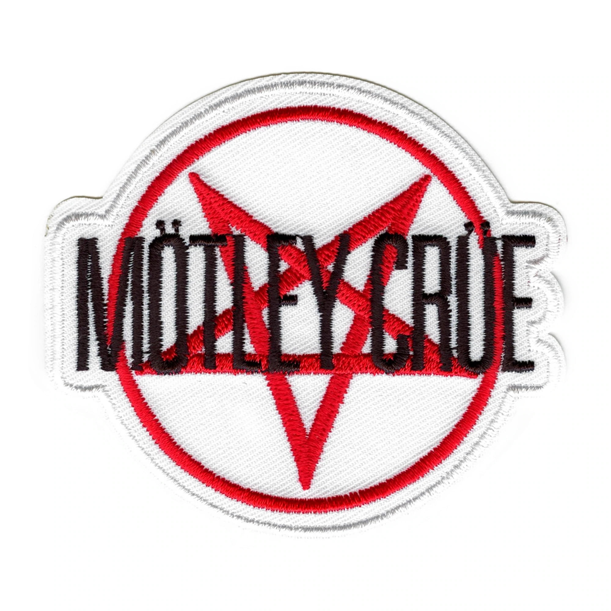 Official Motley Crue Patch Pentagram Logo Iron On - Walmart.com