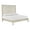 White, variant on Pemberly Row Traditional Floral Carved Solid Wood King Bed in White