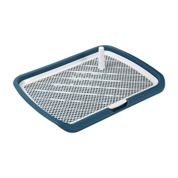 Dualoai Dog Potty Toilet Dog Training Potty, Pee Mesh Training Tray Potty Pan Indoor