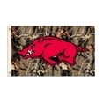 thumbnail image 1 of BSI PRODUCTS 95642 3 Ft. X 5 Ft. Flag with Grommets - Realtree Camo Background- Arkansas Razorbacks, 1 of 1