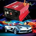 thumbnail image 4 of PENGXIANG 500W 12V Mini 2CH HiFi Stereo Audio Power Amplifier Car MP3 Speaker Portable, 4 of 9