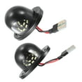 thumbnail image 1 of Unique Bargains 2pcs LED License Plate Light Lamp Assembly Fit for Dodge for RAM 1500 Pickup 1994-2001 6000K White, 1 of 6