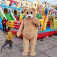 thumbnail image 4 of Disfraz de mascota oso bailarín, disfraz de cosplay, muñeco de dibujos animados, oso de peluche, divertido vestido, traje para fiesta de carnaval, espectáculos, utilería, 4 of 5