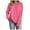 Hot Pink, variant on UngA Christmas Sweatshirts Women Crewneck Long Sleeve Tops Casual Womens Sweatshirts Oversized Pullover Sweatshirts for Women (Hot Pink,S)