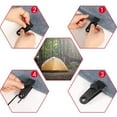 thumbnail image 6 of Tarp Clips Heavy Duty Lock Grip, 10 Pack Tarp Clamps Heavy Duty, Shark Tent Fasteners Clips Holder, Pool Awning Cover Bungee Cord Clip, Car Cover Clamp, 6 of 7