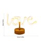thumbnail image 3 of LED Valentine's Day Shape Light Decoration Valentine's Day Color Light USB Round Base Neon Light, 3 of 6