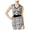 Black - blkwht, variant on Rachel Rachel Roy Womens Jacquard Sleeveless Crop Top