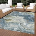 thumbnail image 3 of Addison Rugs Chantille Indoor/Outdoor Transitional Abstract Denim Machine Washable Rectangle Rug, 10' x 14', 3 of 8