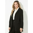 thumbnail image 3 of Catherines Women's Plus Size Liz&Me Ponte Knit Blazer, 3 of 5