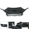 thumbnail image 3 of labwork Front Bumper Upper Grille Grill For Ford Explorer 2020/2021 Gloss Black W/Chrome, 3 of 7