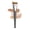 brown, variant on ACDANC Flat Foundation Brush, Korean Makeup Brush Ultra Thin Spatula Brush Face Mask Brushes for Liquid Foundation, Blending Cream, Mask, Mud, DIY, Sliver (Brown)