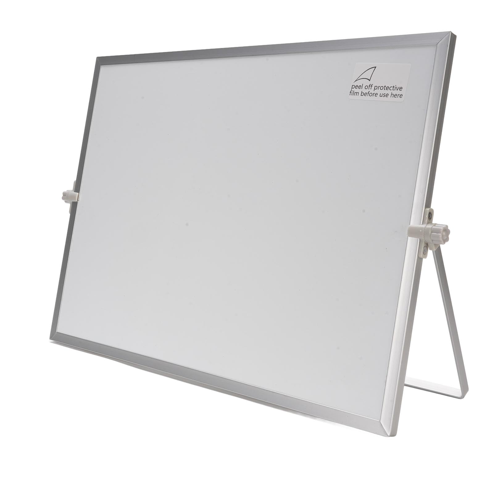 Desktop Dry Erase Board, 3 Layers Paint Coating 360 Degree Rotation Magnetic Desktop Small Whiteboard Double Sided  for Home
