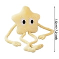 thumbnail image 2 of Throw Pillow Large Star Stuffed Toy With Long Legs Pillow Cushion For Girlfriend Kids, 2 of 3