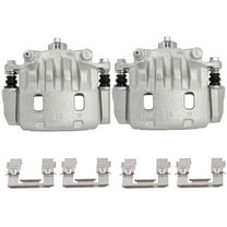 AUTOMUTO Front Left & Right 19B2683B 19B2682B Disc Brake Calipers With Bracket For Saab 2005-2006 For Subaru 2002-2018