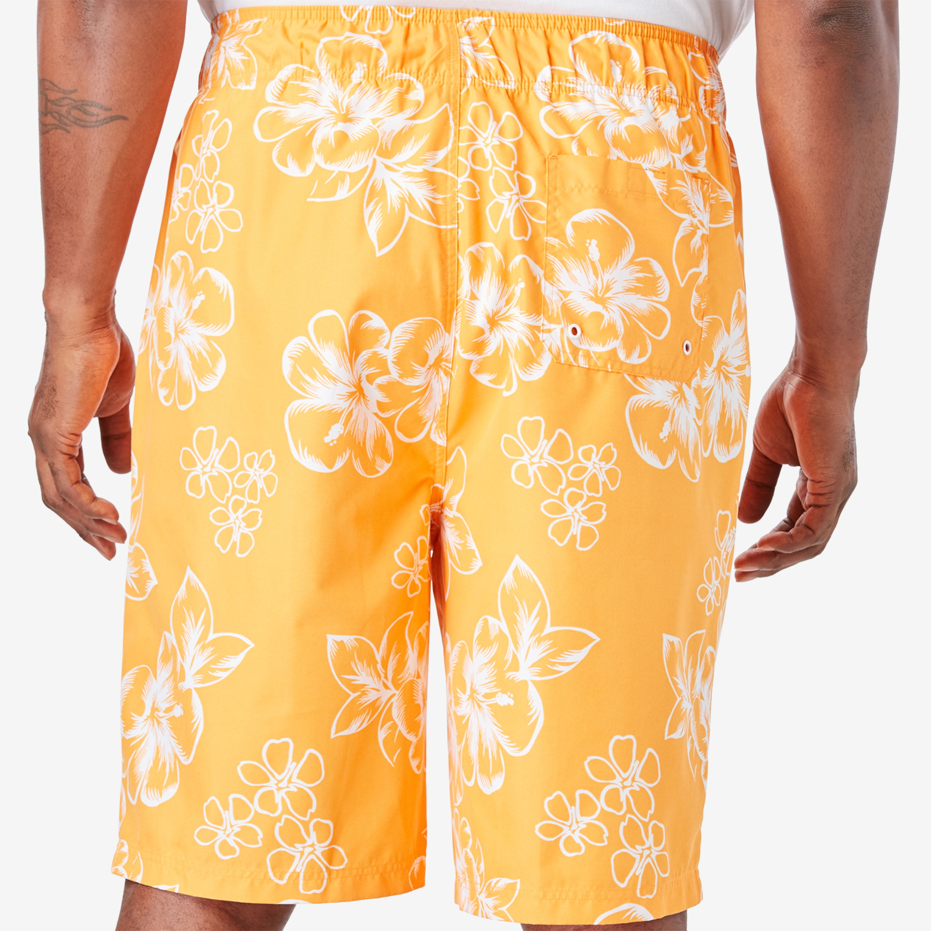 below the knee swim trunks walmart