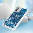 thumbnail image 4 of Slim Fit Phone Case for Motorola Moto G 5G 2022,Glitter Liquid Quicksand Effect Silicone Soft TPU Case with Camera Lens and Screen Protection for Moto G 5G 2022,LSWT Blue, 4 of 12