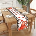 thumbnail image 5 of PEIBang 12x71 Inch Valentines Day Table Runner,Love Hearts Dining Table Runners for Valentine's Day Wedding Anniversary Holiday Kitchen Decoration, 5 of 6