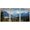 NATURAL, variant on wall26 - 3 Panel Framed Canvas Wall Art - Majestic Natural Landscape Triptych Canvas Series - Panoramic View of Mountains - Giclee Print Gallery Wrap Modern Home Art Ready to Hang - 16"x24"