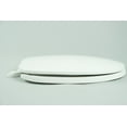 thumbnail image 4 of Centoco 200-001 Round Plastic Toilet Seat, Residential and Light Weight Commercial, White, 4 of 4