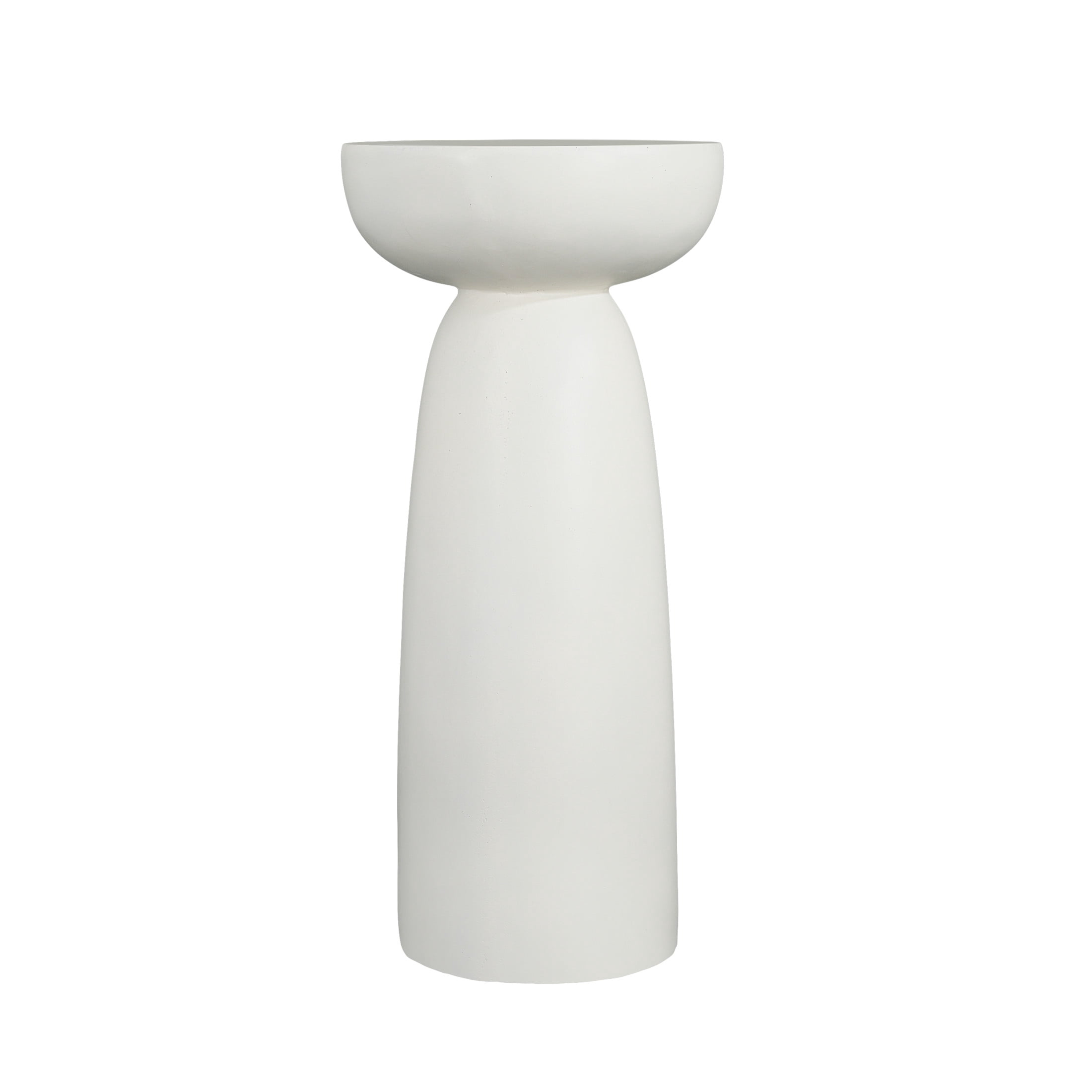 Christopher Knight Home Minimalist 28” MGO Plant Stand, Indoor/Outdoor, White