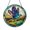Acrylic 3.5 Inch, variant on Soaring Bird Window Suncatcher – Decorative Glass Style Art