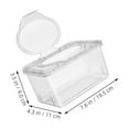 thumbnail image 2 of PTOOTP 4Pcs Transparent Wipes Dispenser Holder Refillable Plastic Container for Travel and Home Storage, 2 of 8