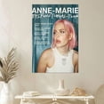thumbnail image 3 of Music Poster - Anne Marie Tour 2022 Poster - Vintage Style - Size 24x36 - Postora, 3 of 5