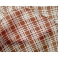 thumbnail image 4 of oneOone Silk Tabby Fabric Check Kasuri Print Fabric By The Yard 42 Inch Wide, 4 of 4