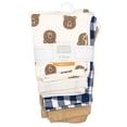 thumbnail image 2 of Hudson Baby Boy Cotton Pants and Leggings, Happy Camper Bear, 12-18 Months, 2 of 6