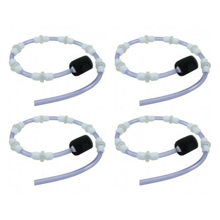 - 4) Pentair EB5L 4-Wheel Letro Legend Swimming Pool Cleaner Sweep Hoses Assembly
