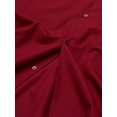 thumbnail image 3 of Vtex 0920-0309 Chemise Utilitaire pour Femmes à Fils Rares 5 Boutons, Bordeaux - 5TG, 3 of 3