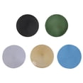 thumbnail image 2 of Matsuzay 6 unids/set manteles individuales redondos para juego de 6 manteles individuales tejidos trenzados verdes redondos resistentes al calor Mostrada, 2 of 6