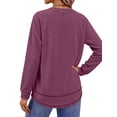 thumbnail image 6 of Fantaslook Sweatshirts for Women Crewneck Casual Long Sleeve Shirts Tunic Tops, 6 of 10