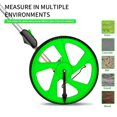 thumbnail image 3 of Rueda de medición de distancia Zozen Green de 10,000 pies con mochila, 3 of 7