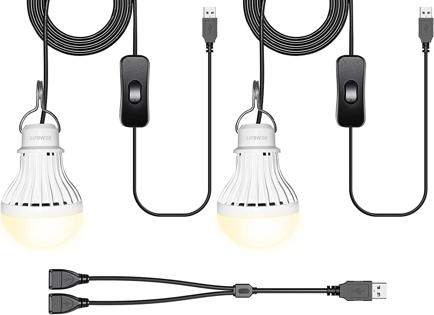 LED Camping Lights USB Lantern for Emergencies, 5W Lanterns with Simple