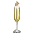 thumbnail image 2 of Old World Christmas Champagne Flute Blown Glass 2020 Unique Christmas Ornaments for Christmas Tree Decorations, 2 of 5
