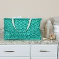 thumbnail image 3 of Household Essentials Teal Diamond Krush Container All-Purpose Utility Tote, 3 of 5