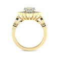thumbnail image 5 of 2 Carat IGI Certified Round Shape Lab Grown Diamond Engagement Ring | 14K Yellow Gold | Melody Vintage Halo Lab Diamond Ring | FG-VS1-VS2 Quality Friendly Diamonds, 5 of 5